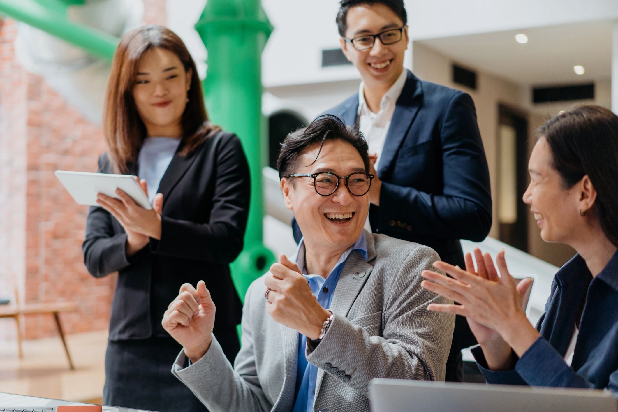AI SaaS government bidding team