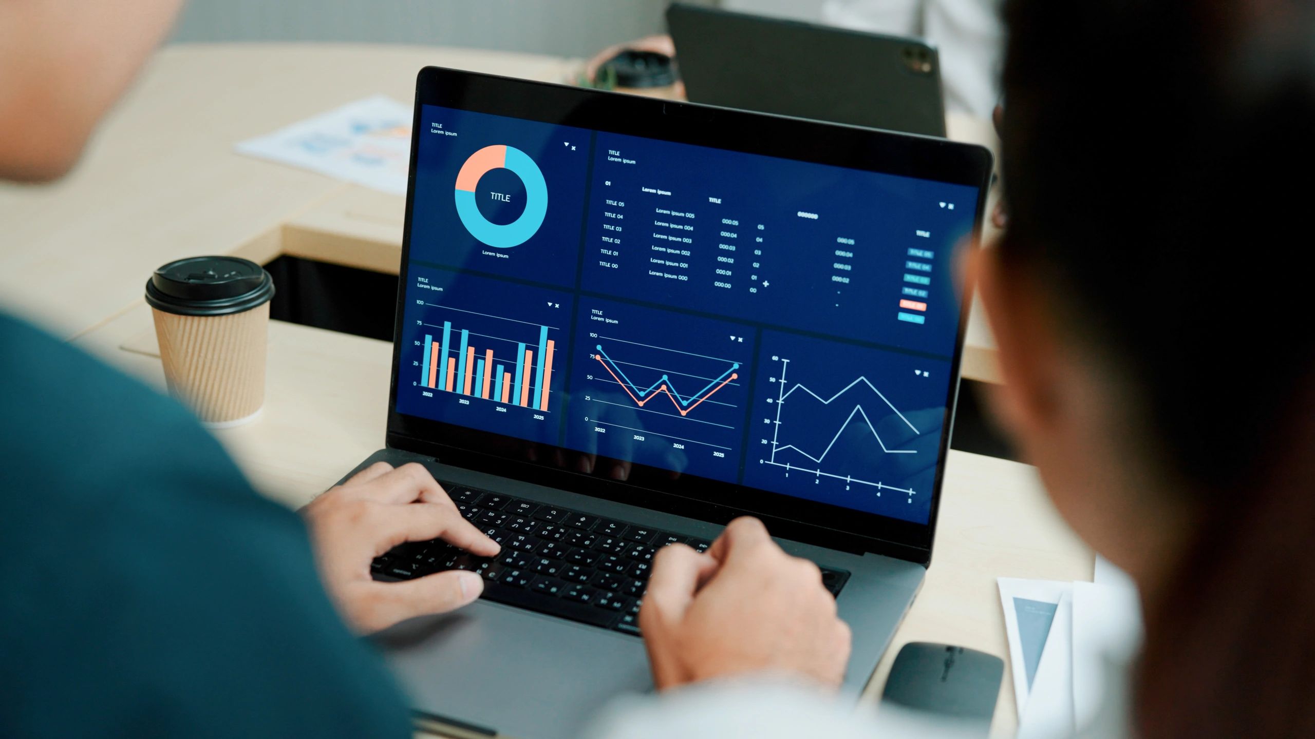 business analytics dashboard