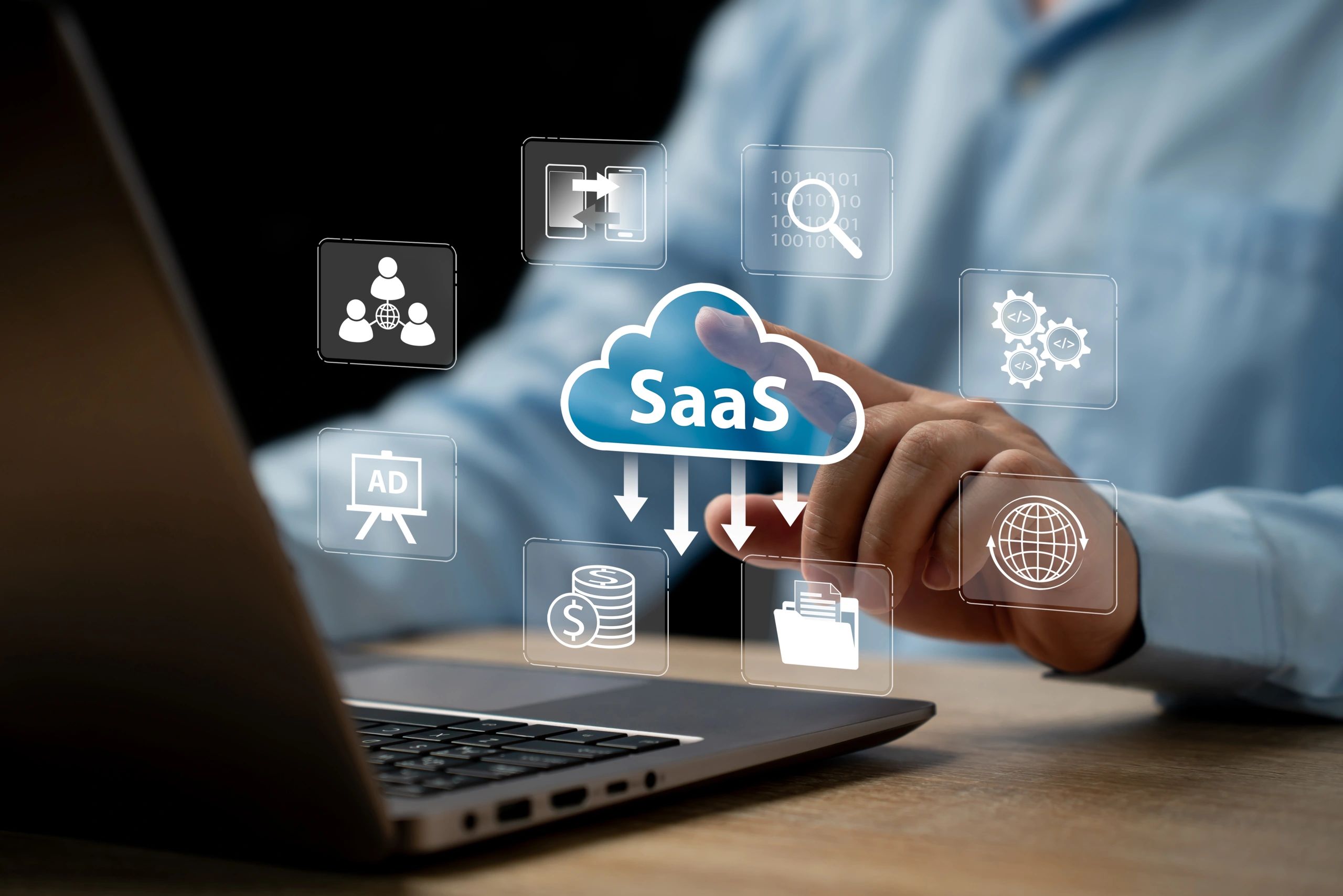 business SaaS software support